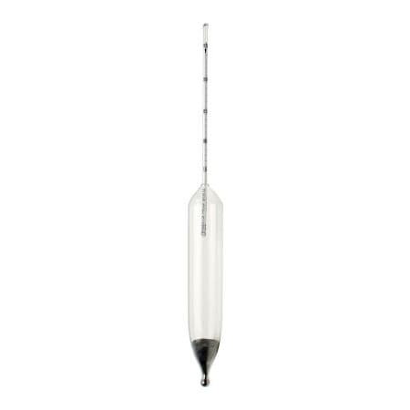 Bel-Art H-B DURAC 0/20 Percent Alcohol Proof  Ethyl Alcohol Hydrometer 618074200